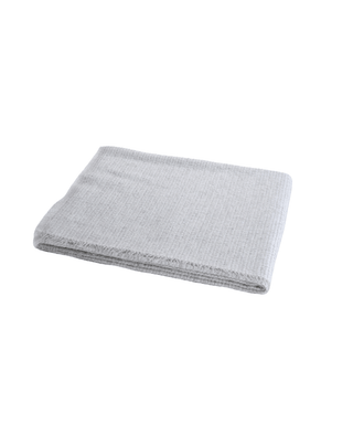 Cashmere & Silk Pearl Grey Throw