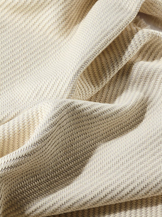 Woven Nappa Leather and Wool Scarf