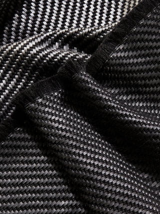 Woven nappa leather and wool scarf