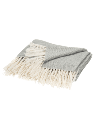 Cashmere Oropa Fringed Throw