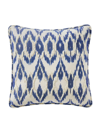 Ikat Hand Embroidered Cushion